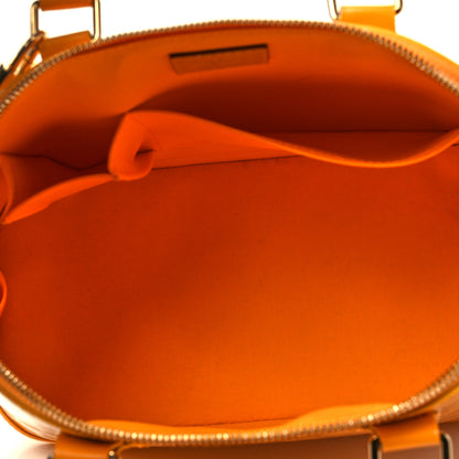 Louis Vuitton Vernis Alma PM Jaune Passion 5 of 8