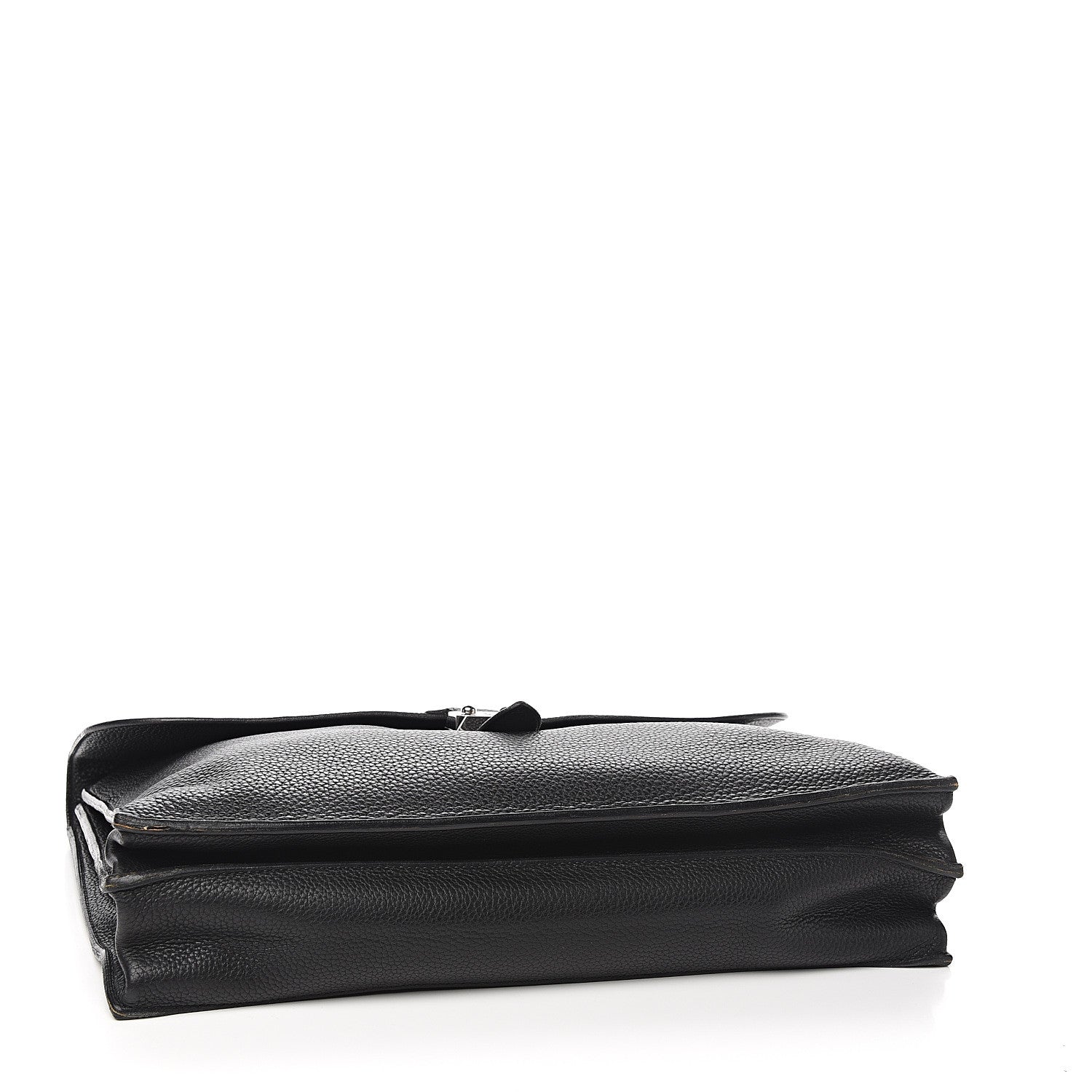 Hermes Taurillon Clemence Sac a Depeche 38 Briefcase Black 3 of 13