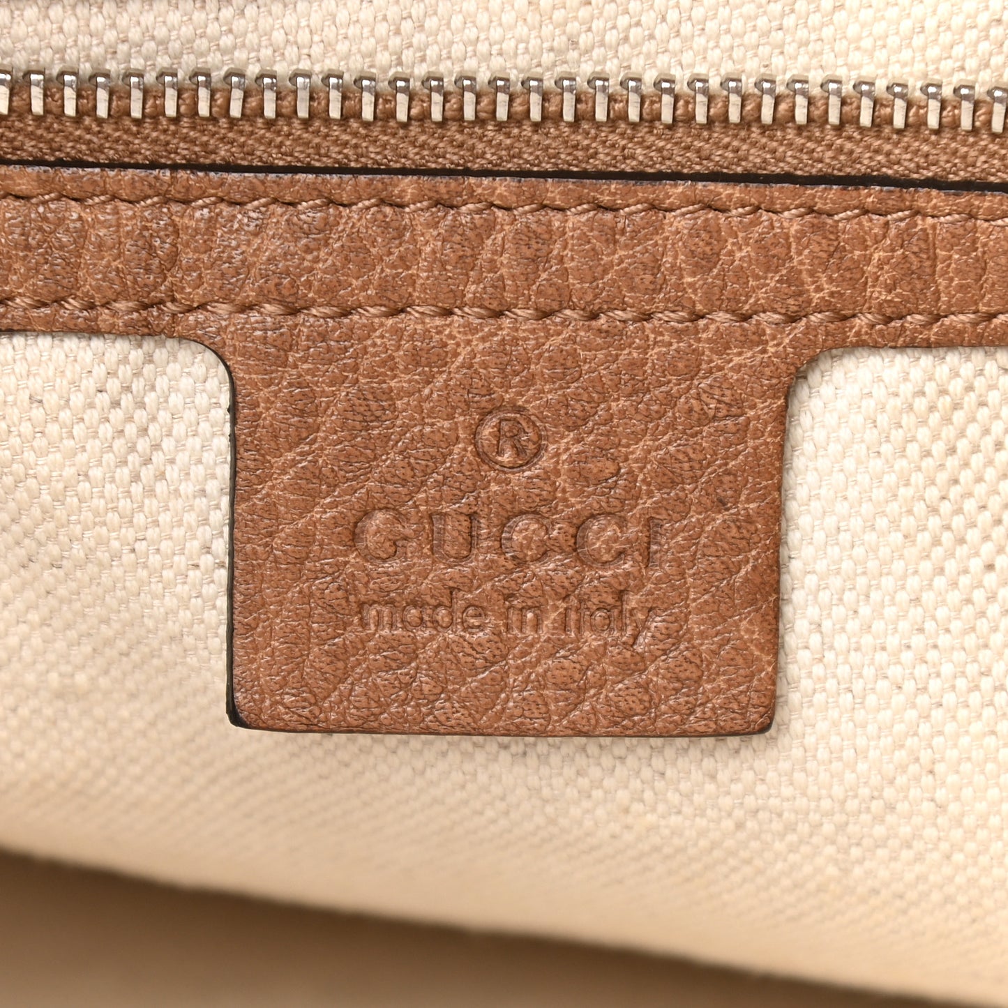 Monogram Old Libeccio Small Miss GG Hobo Beige Ebony Light Brown