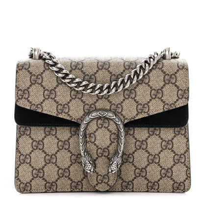 Gucci GG Supreme Monogram Mini Dionysus Shoulder Bag Black 1 of 13