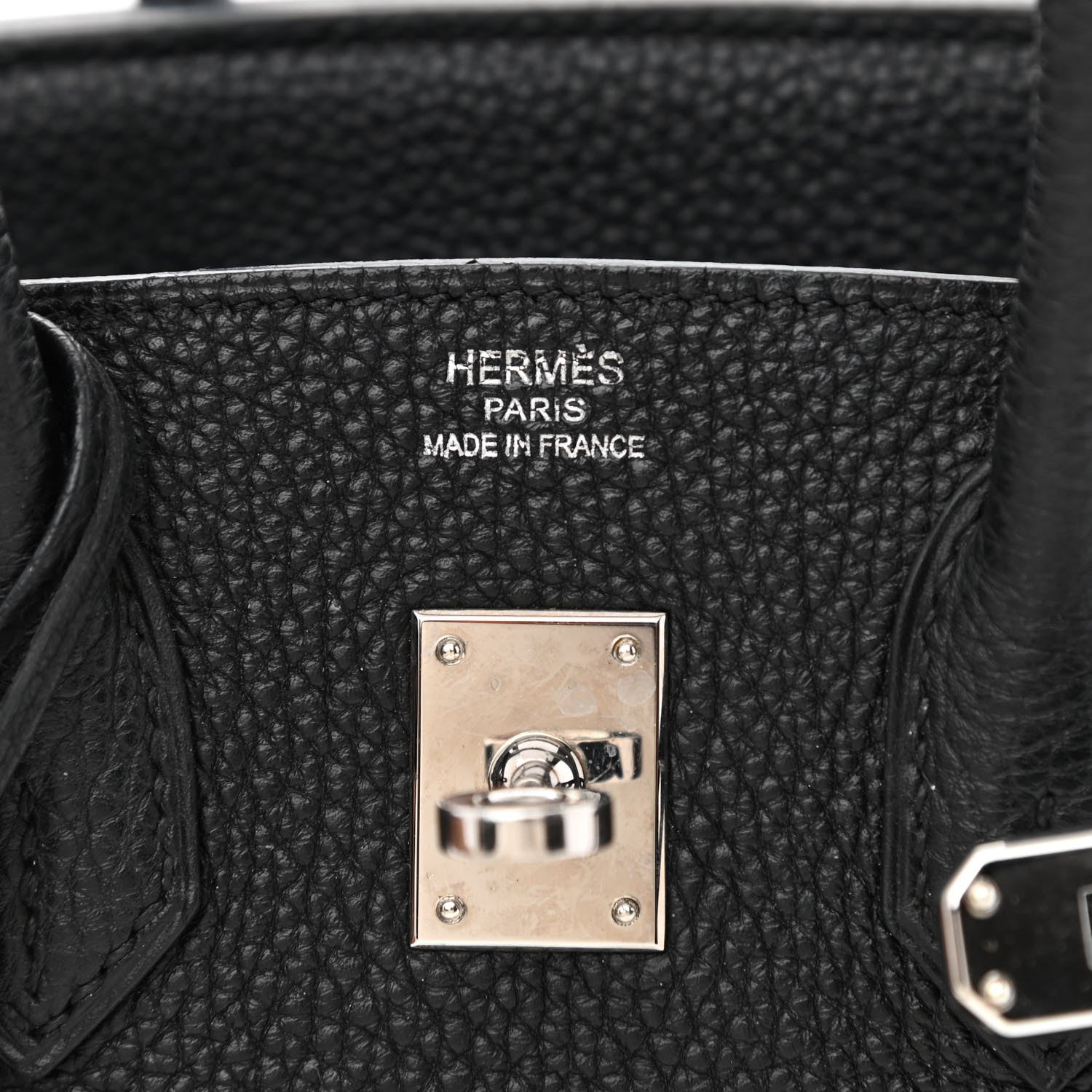 Hermes Togo Birkin 25 Black 6 of 10