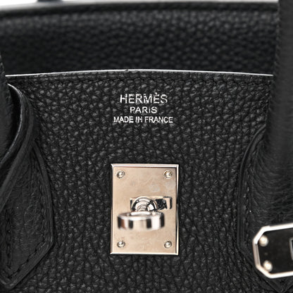 Hermes Togo Birkin 25 Black 6 of 10