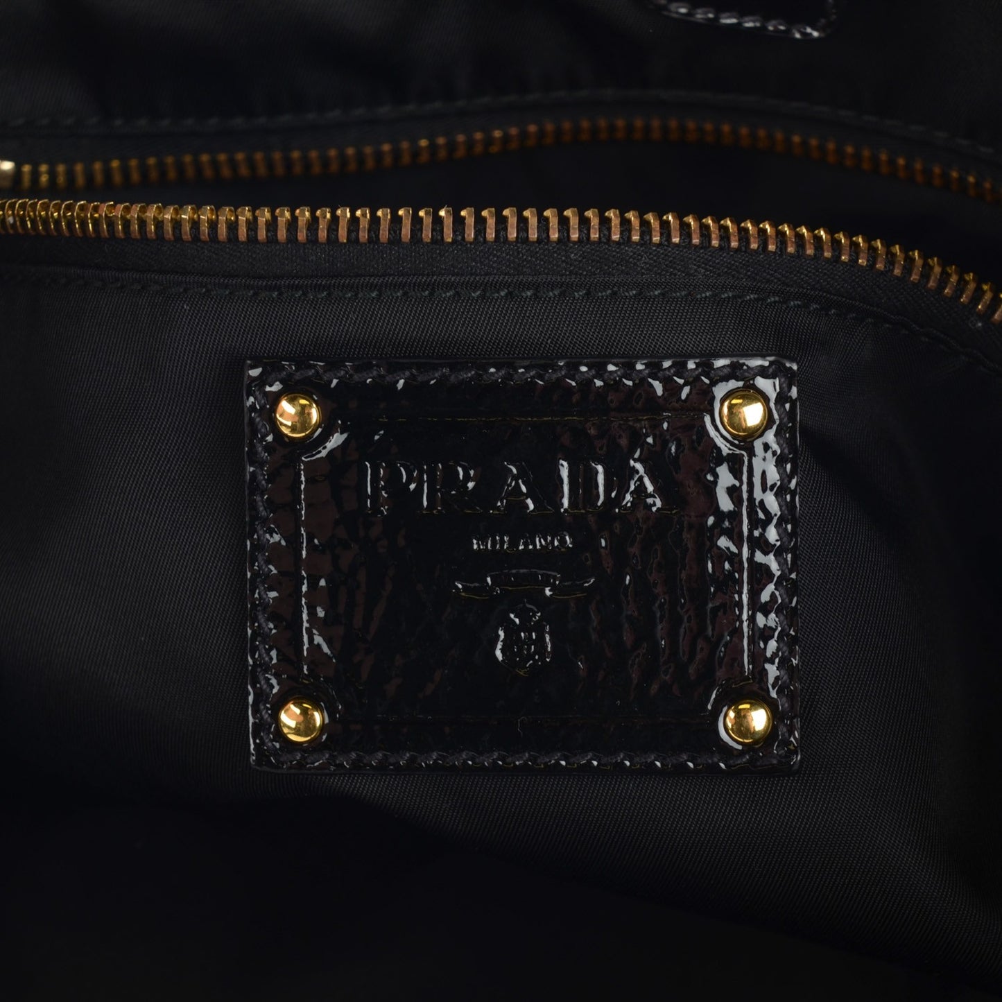 Tessuto Nylon Tote Nero Black