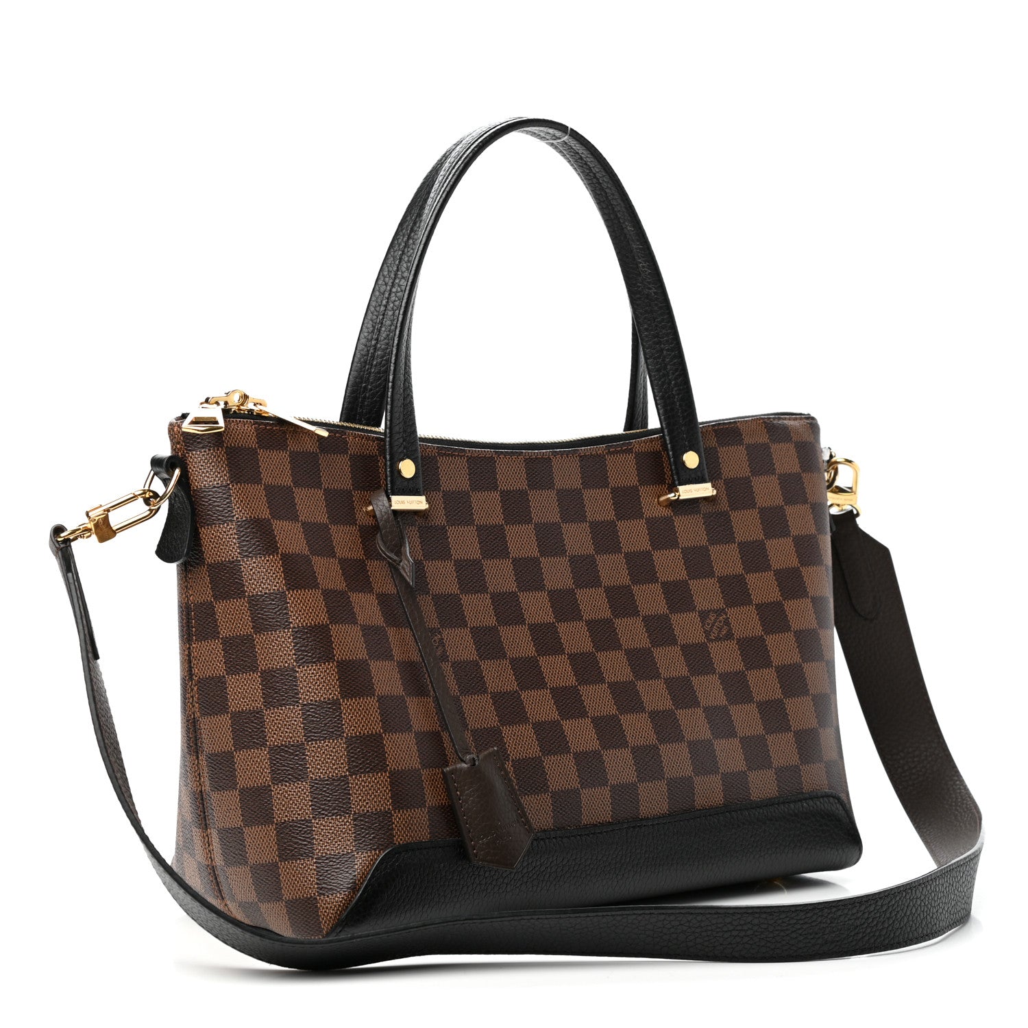 Louis Vuitton Damier Ebene Hyde Park Black 3 of 10