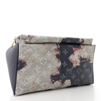Louis Vuitton Monogram Bleach Discovery Backpack PM Ink Blue 4 of 9