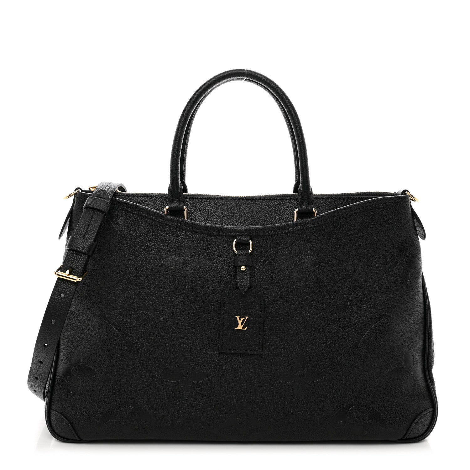 Louis Vuitton Empreinte Monogram Giant Trianon MM Black 1 of 9