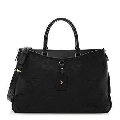 Louis Vuitton Empreinte Monogram Giant Trianon MM Black 1 of 9