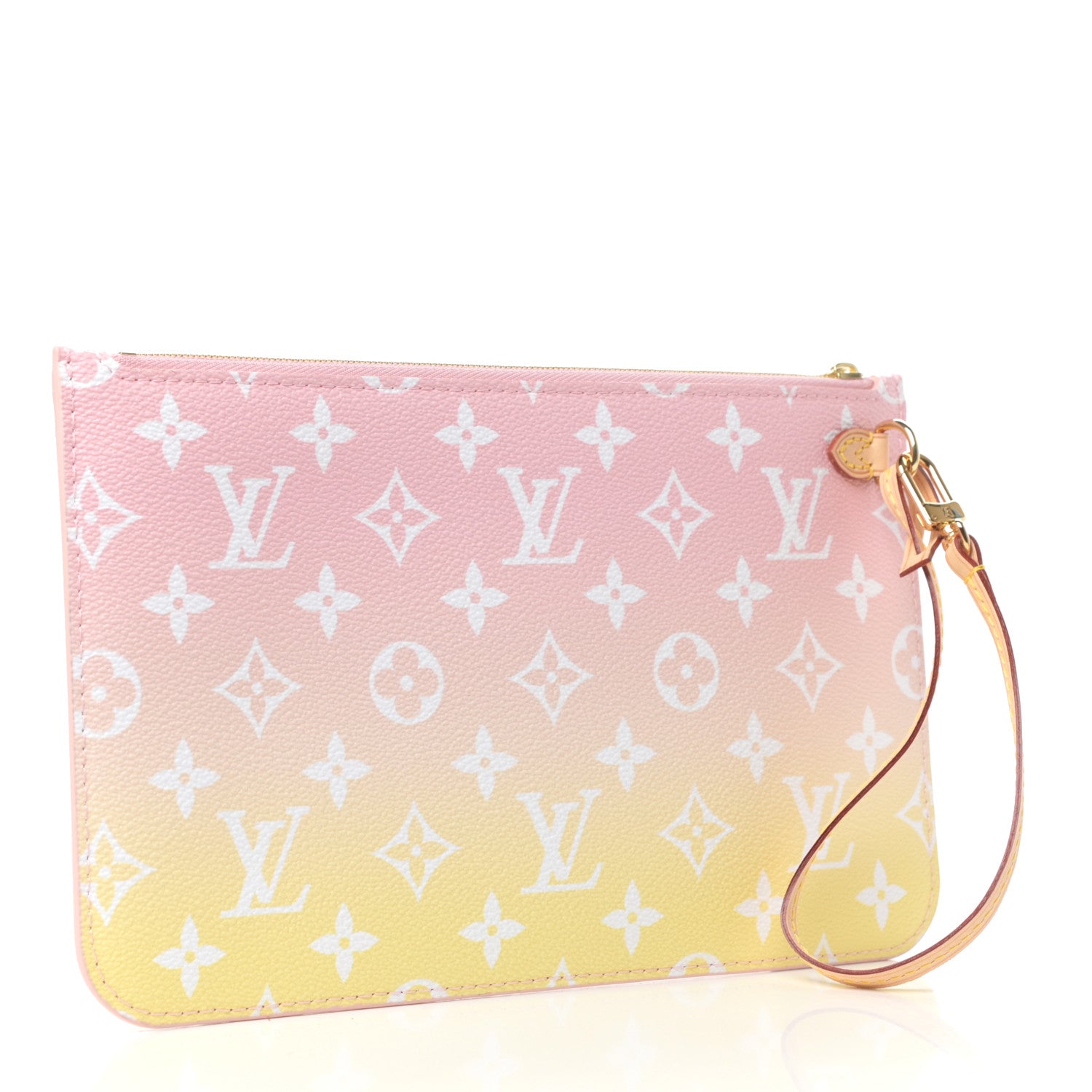 Louis Vuitton Monogram By The Pool Neverfull MM Pochette Light Pink 3 of 6