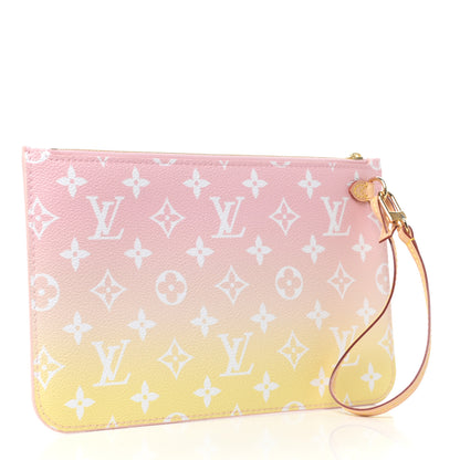 Louis Vuitton Monogram By The Pool Neverfull MM Pochette Light Pink 3 of 6