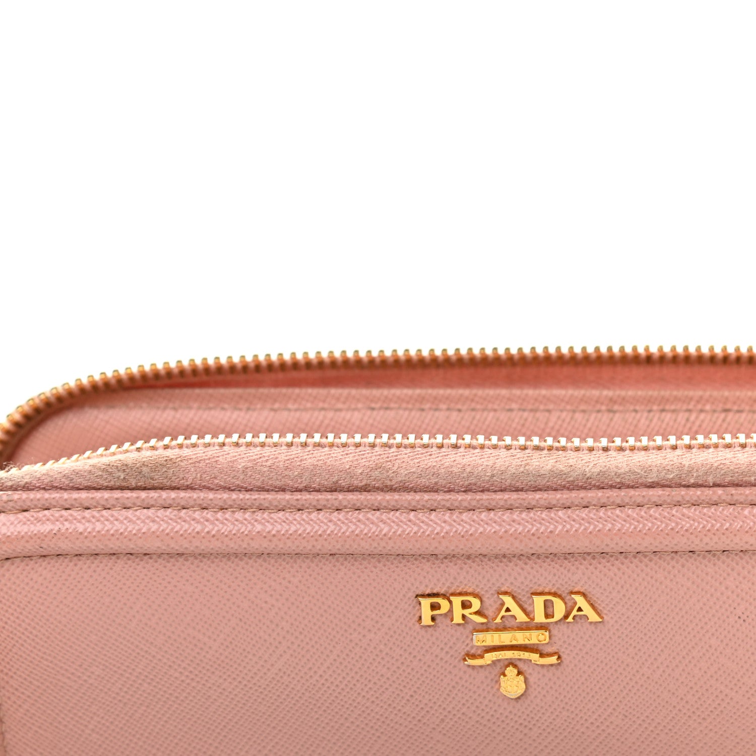 Prada Saffiano Metal Zip Around Wallet Pesco 14 of 16