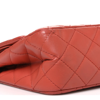 Chanel Aged Calfskin Quilted 2.55 Reissue 227 Flap Orange 8 of 9