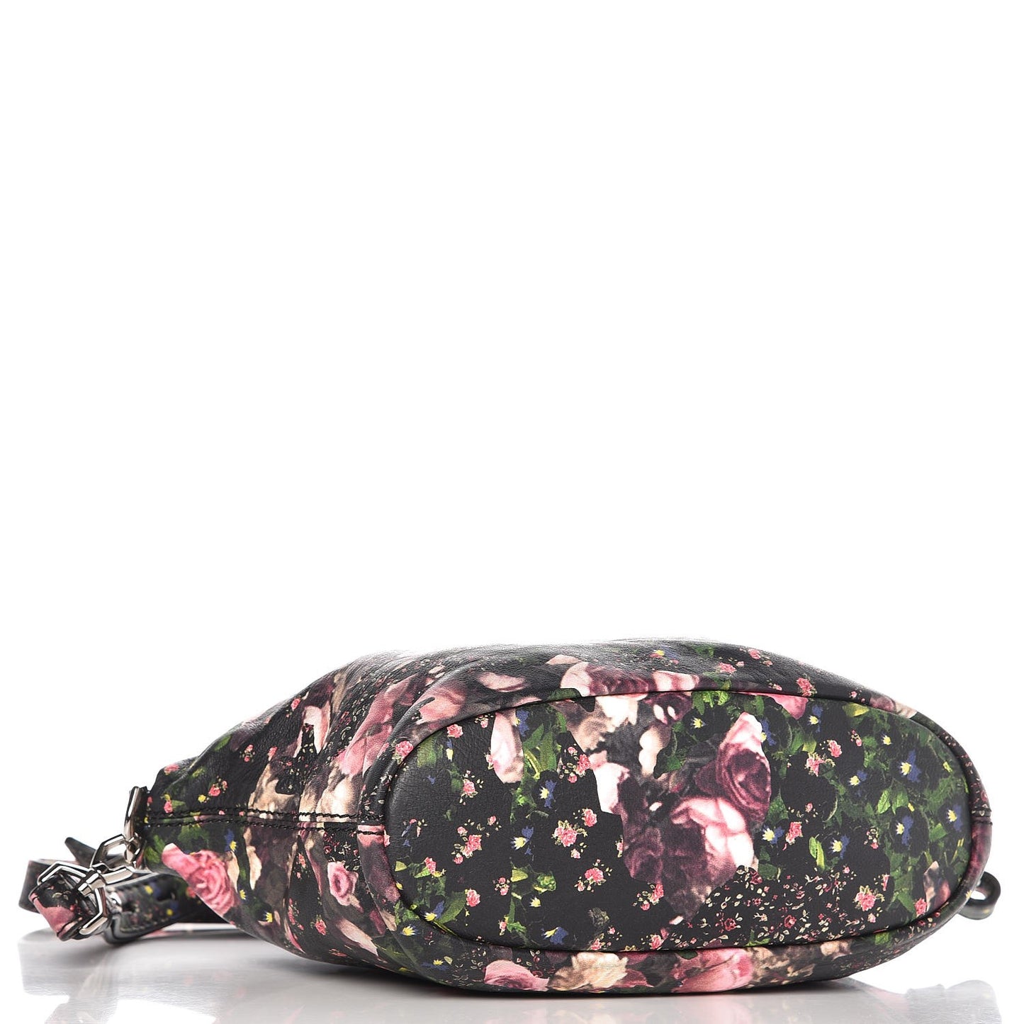 Lambskin Roses Camouflage Print Micro Nightingale Black
