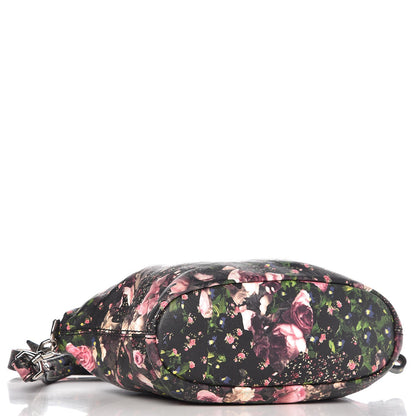 Givenchy Lambskin Roses Camouflage Print Micro Nightingale Black 4 of 7