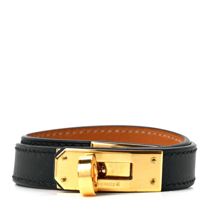 Hermes Box Kelly Double Tour Bracelet S Black 1 of 6