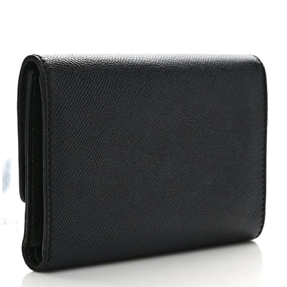 Chanel Grained Calfskin CC Flap Wallet Black 3 of 7