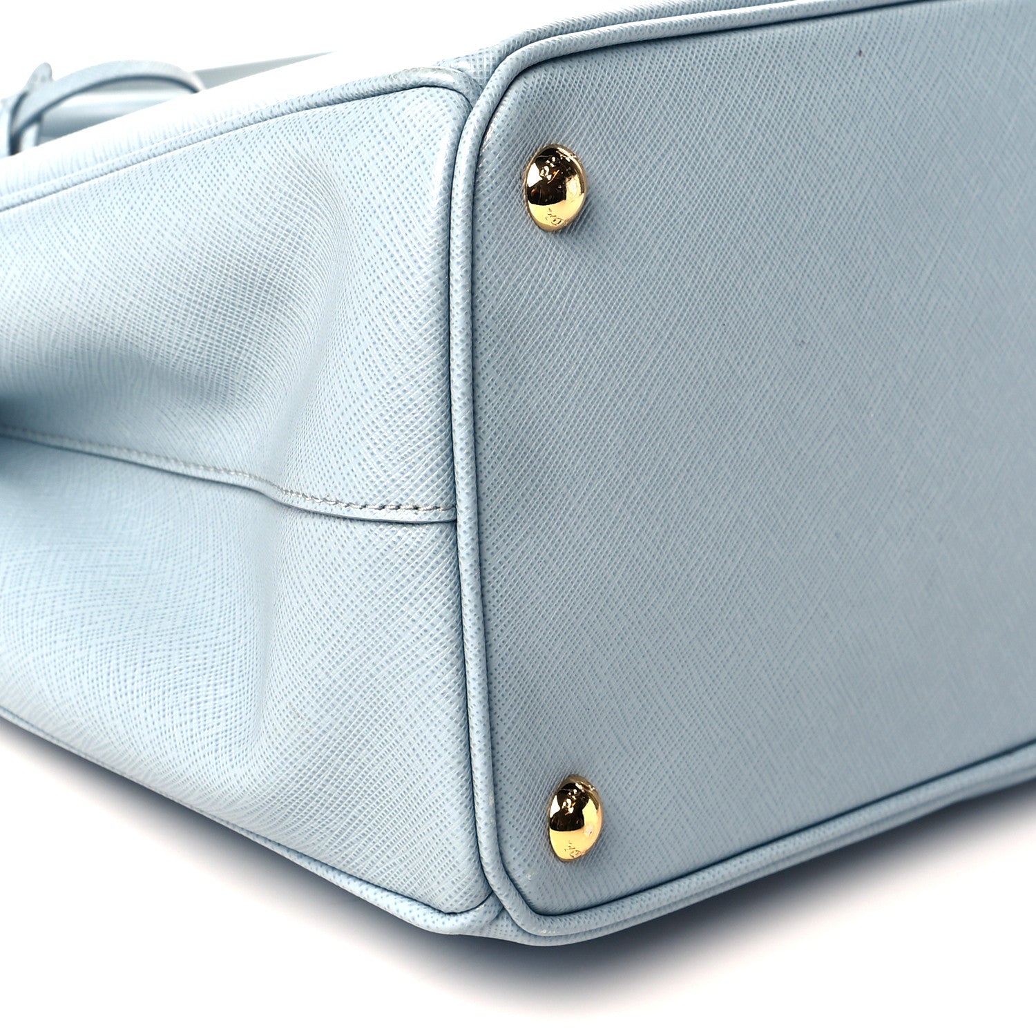 Prada Saffiano Medium Galleria Double Zip Tote Lago 9 of 10