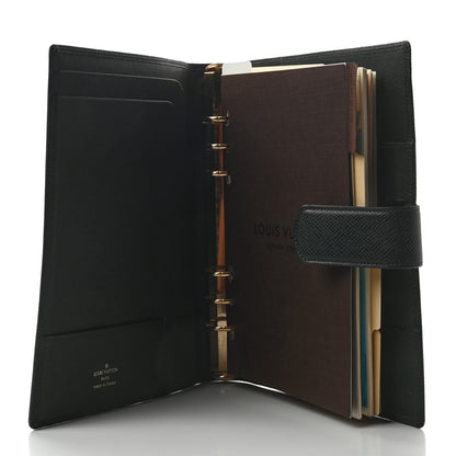 Louis Vuitton Taiga Large Ring Agenda Cover Epicea 5 of 6