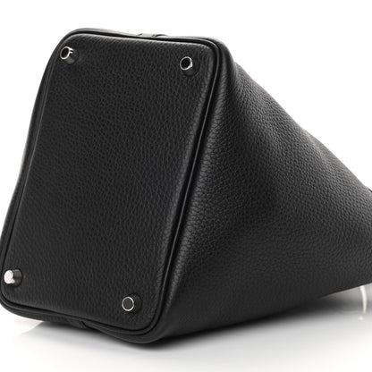 Hermes Taurillon Clemence Picotin Lock 18 PM Black 10 of 12