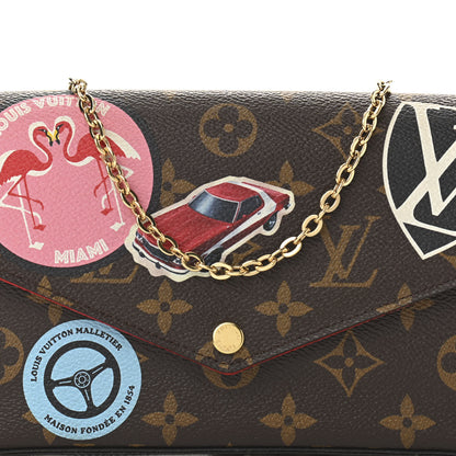 Louis Vuitton Monogram World Tour Pochette Felicie 7 of 9