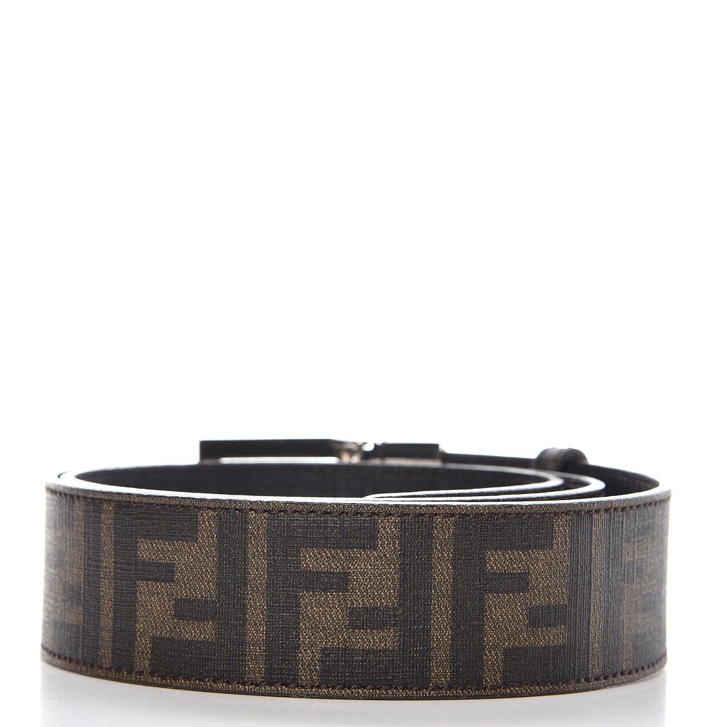 Zucca Spalmati FF Buckle Belt Tobacco