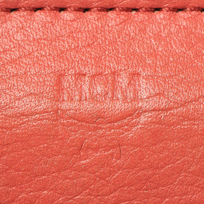 MCM Visetos Satchel Cognac Multicolor 9 of 25