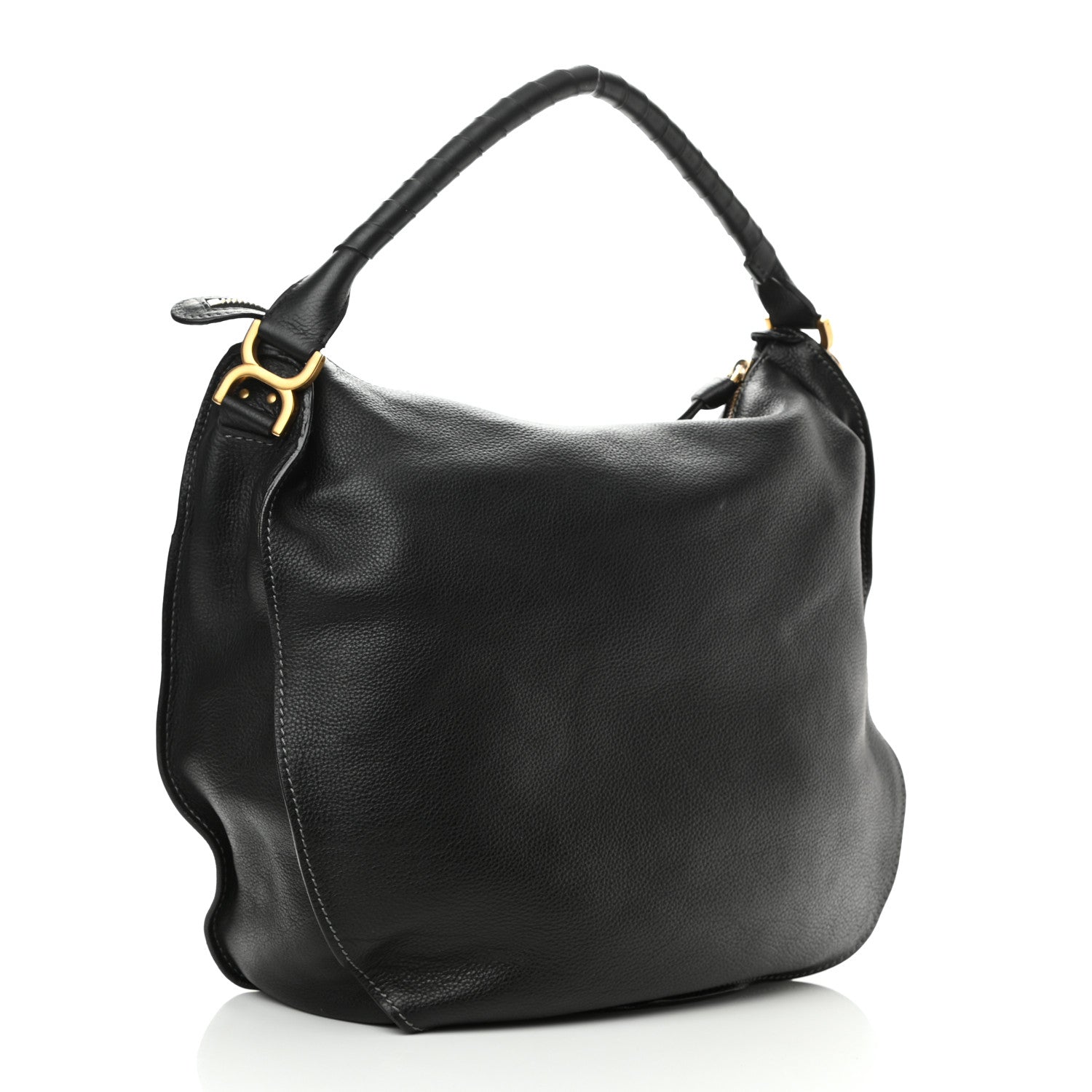 Chloe Calfskin Large Marcie Hobo Black 3 of 11