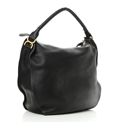 Chloe Calfskin Large Marcie Hobo Black 3 of 11
