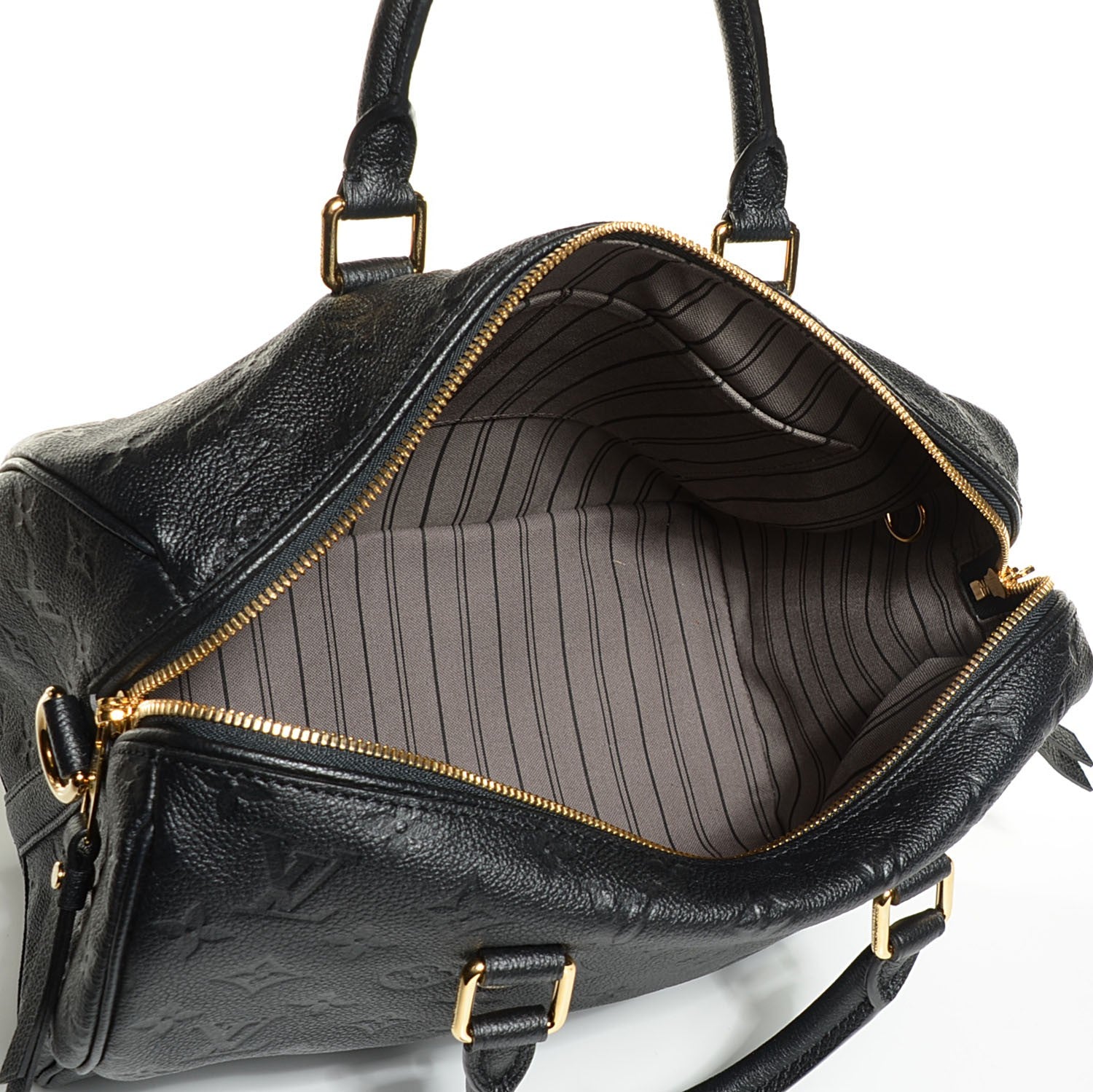 Louis Vuitton Empreinte Speedy Bandouliere 30 Black 6 of 8