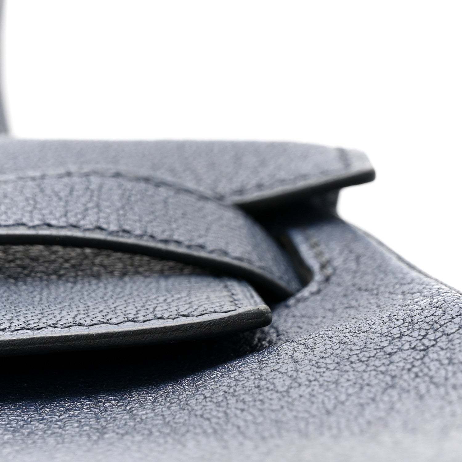 Hermes Chevre de Coromandel Kelly Retourne 32 Bleu Thalassa 11 of 14