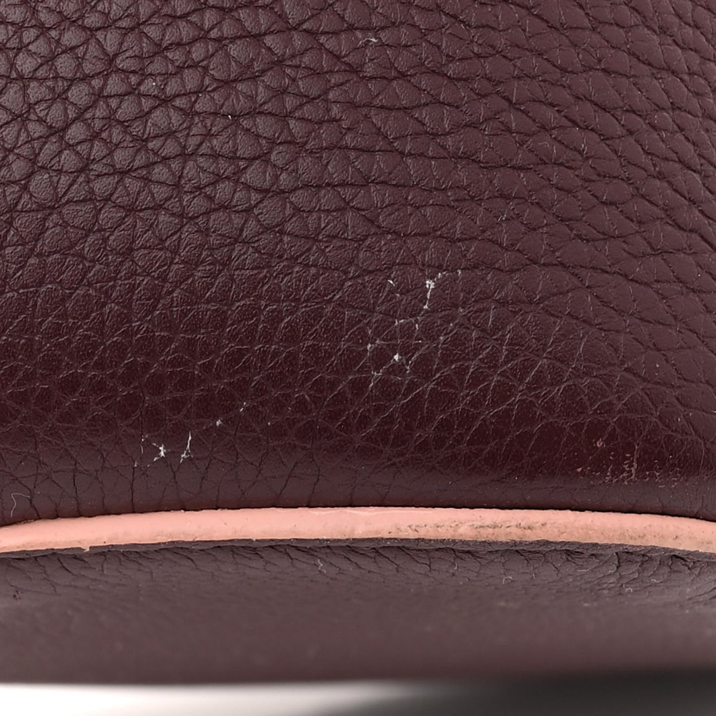 Calfskin Lockme Bucket Prune