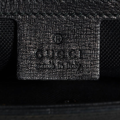 Gucci Textured Calfskin Large Bright Bit Tote Black 6 of 9