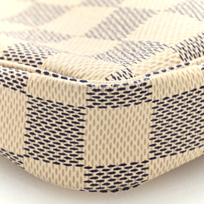 Louis Vuitton Damier Azur Mini Pochette Accessories 7 of 8
