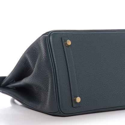 Hermes Togo Birkin 30 Vert Cypress 6 of 10