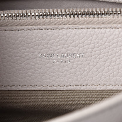 Saint Laurent Grained Calfskin Baby Sac De Jour Souple Ivory 7 of 9