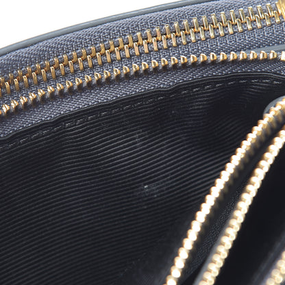 Celine Lambskin Small Trio Crossbody Bag Storm 12 of 13