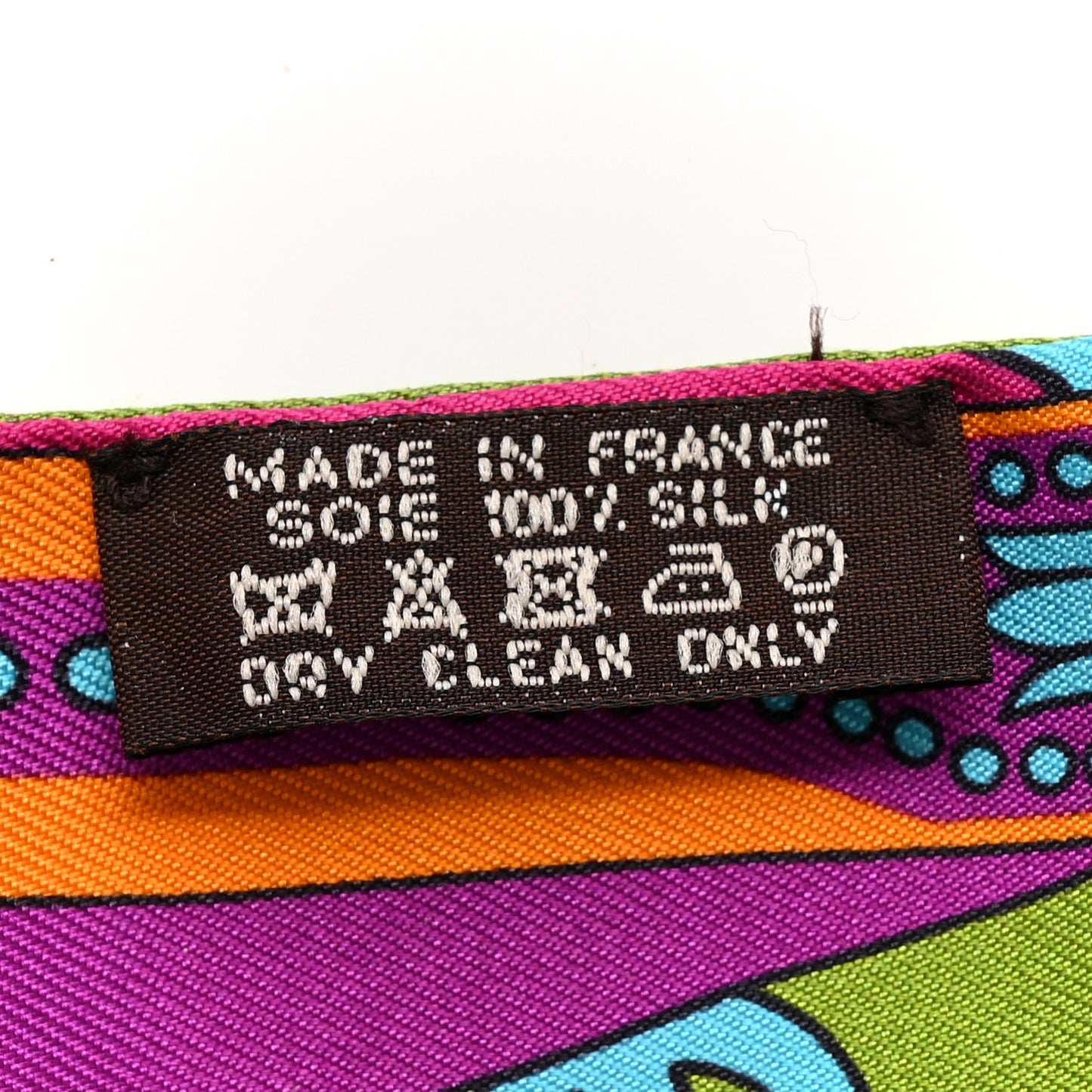 Silk Balade en Berline Twilly Fuchsia Orange Vert