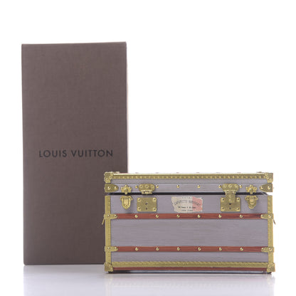 Louis Vuitton Mini Malle Zinc Trunk Paperweight Jewelry Box 9 of 9