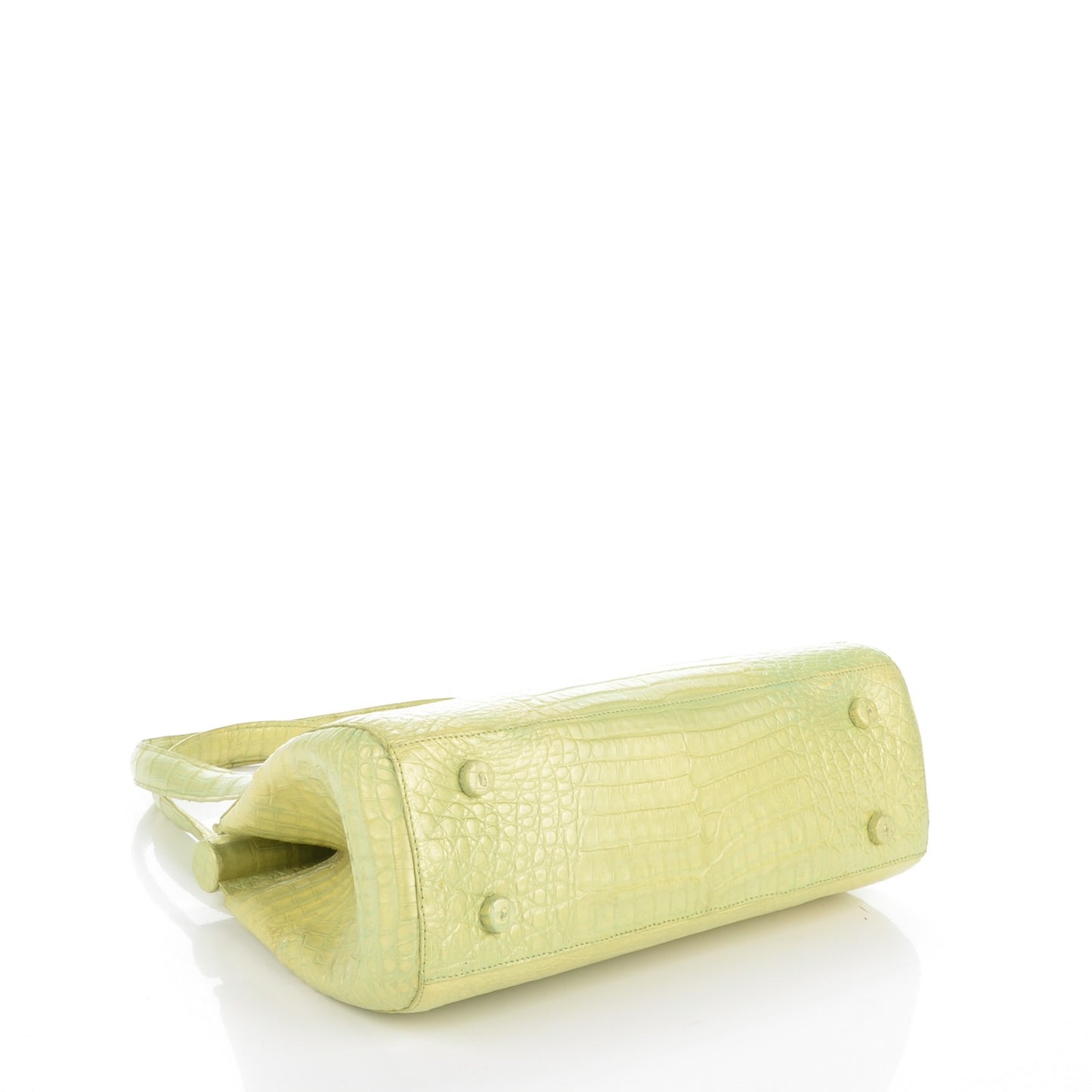 Crocodile Tote Lime