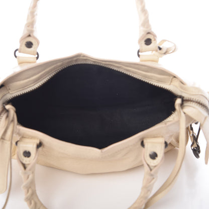 Balenciaga Agneau Classic Hardware Mini City Blanc Creme Light Craie 6 of 20