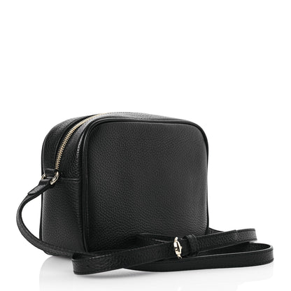 Gucci Pebbled Calfskin Small Soho Disco Bag Black 3 of 12