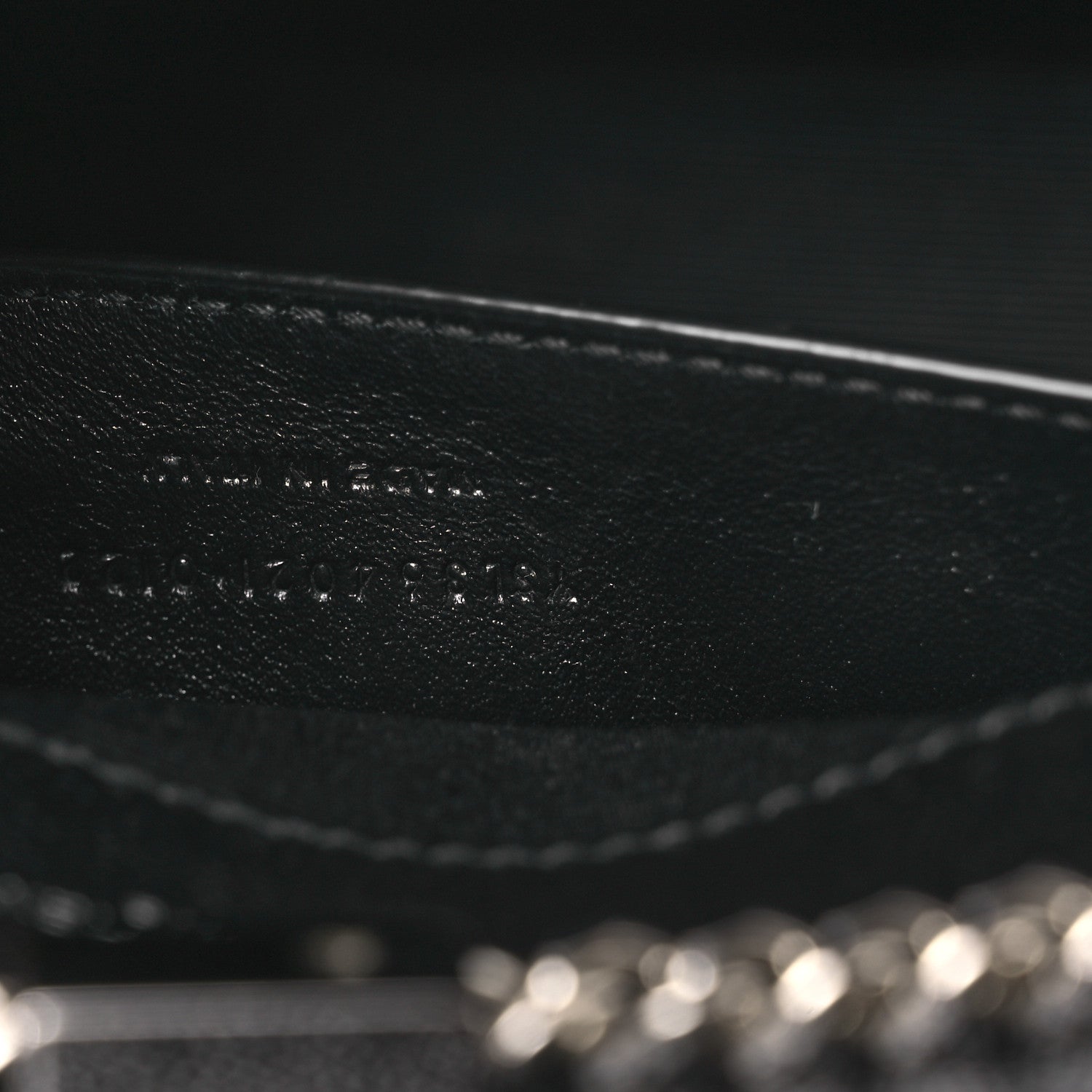 Saint Laurent Grain De Poudre Medium Classic Monogram Kate Satchel Black 7 of 12