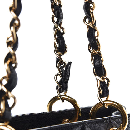 Chanel Caviar Quilted Grand Shopping Tote GST Black 14 of 14