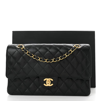 Chanel Caviar Quilted Medium Double Flap Black 11 of 11