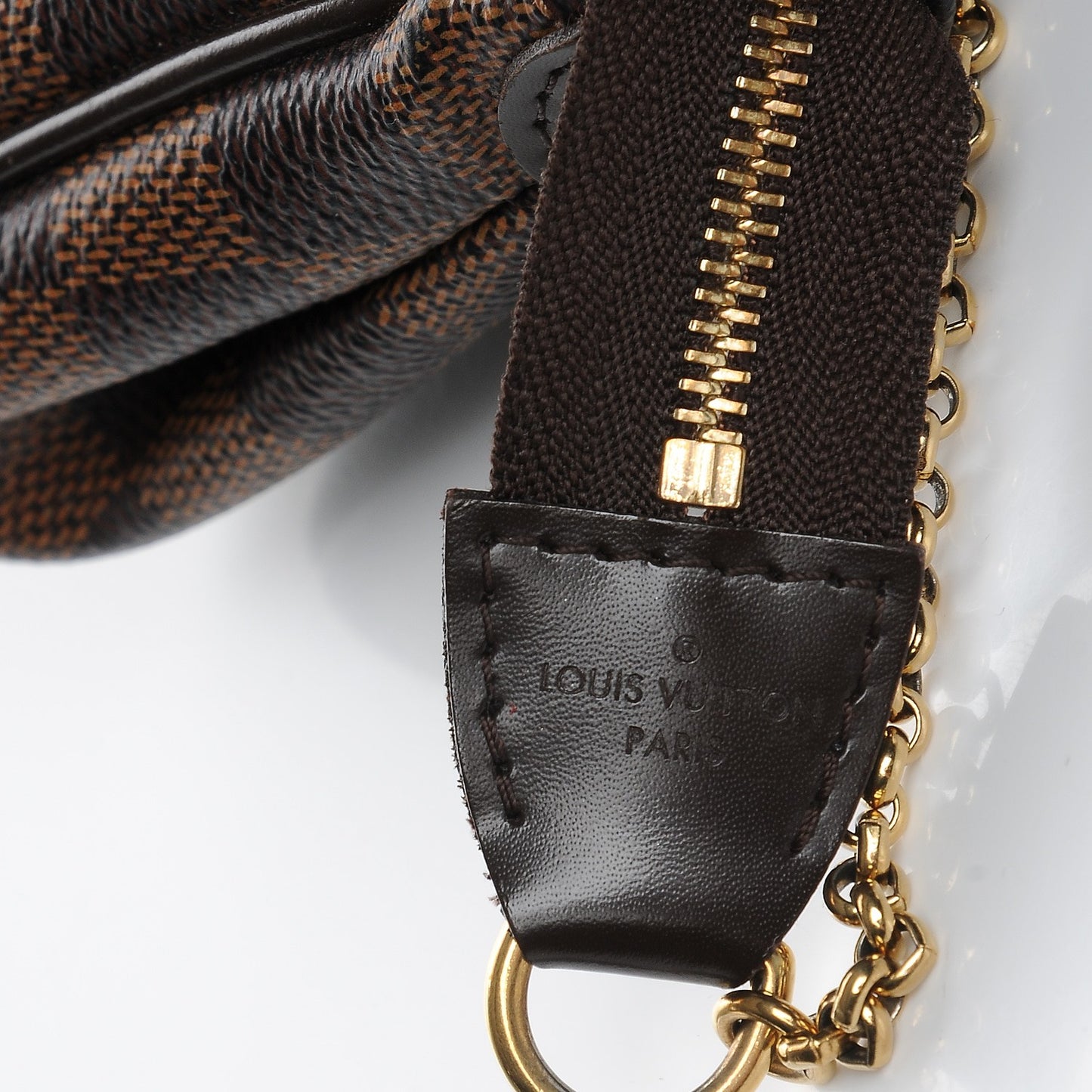 Damier Ebene Eva Clutch