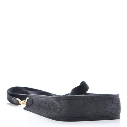 Hermes Taurillon Clemence Evelyne TPM Black 4 of 11