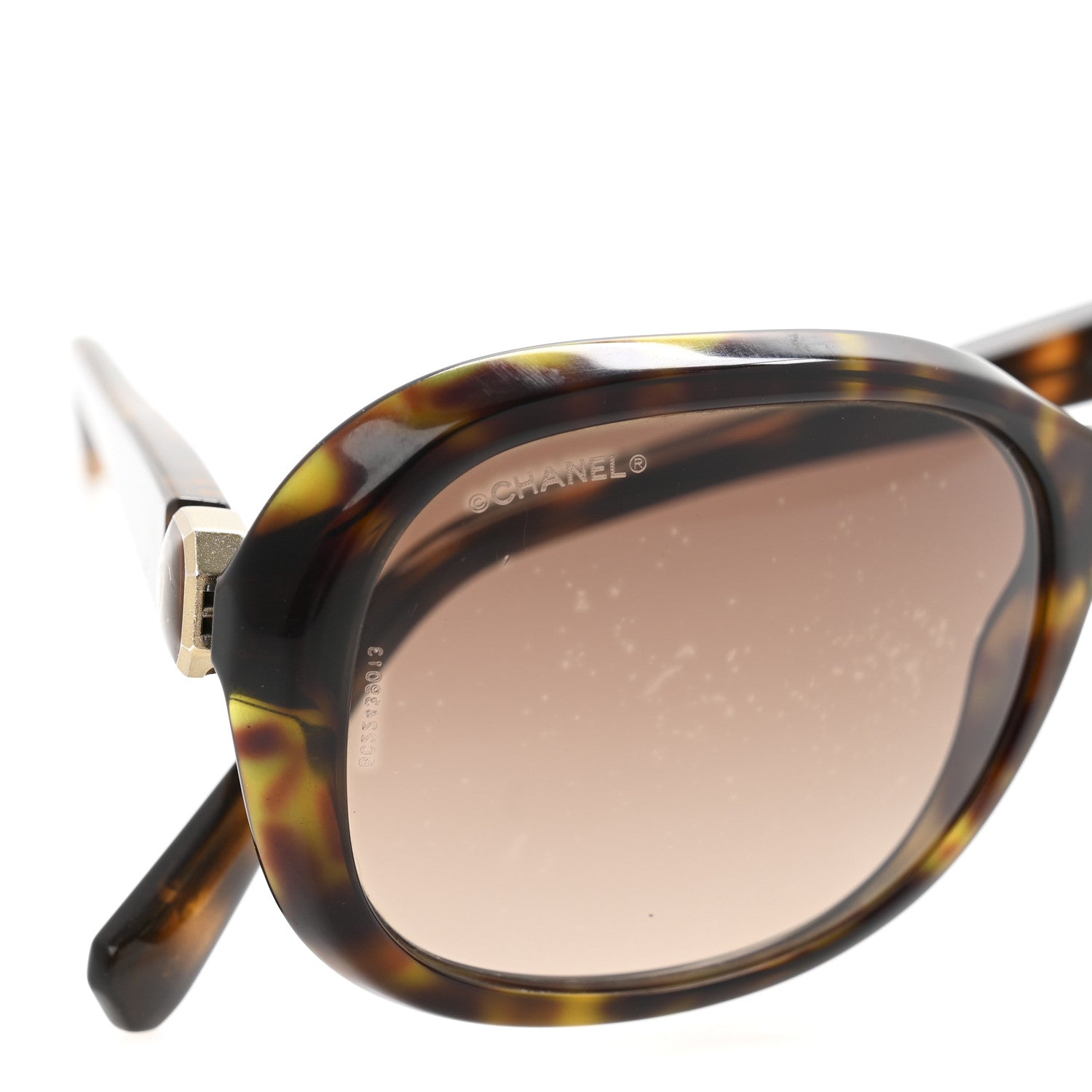 Chanel Acetate CC Sunglasses 5286 Havana Brown 7 of 8