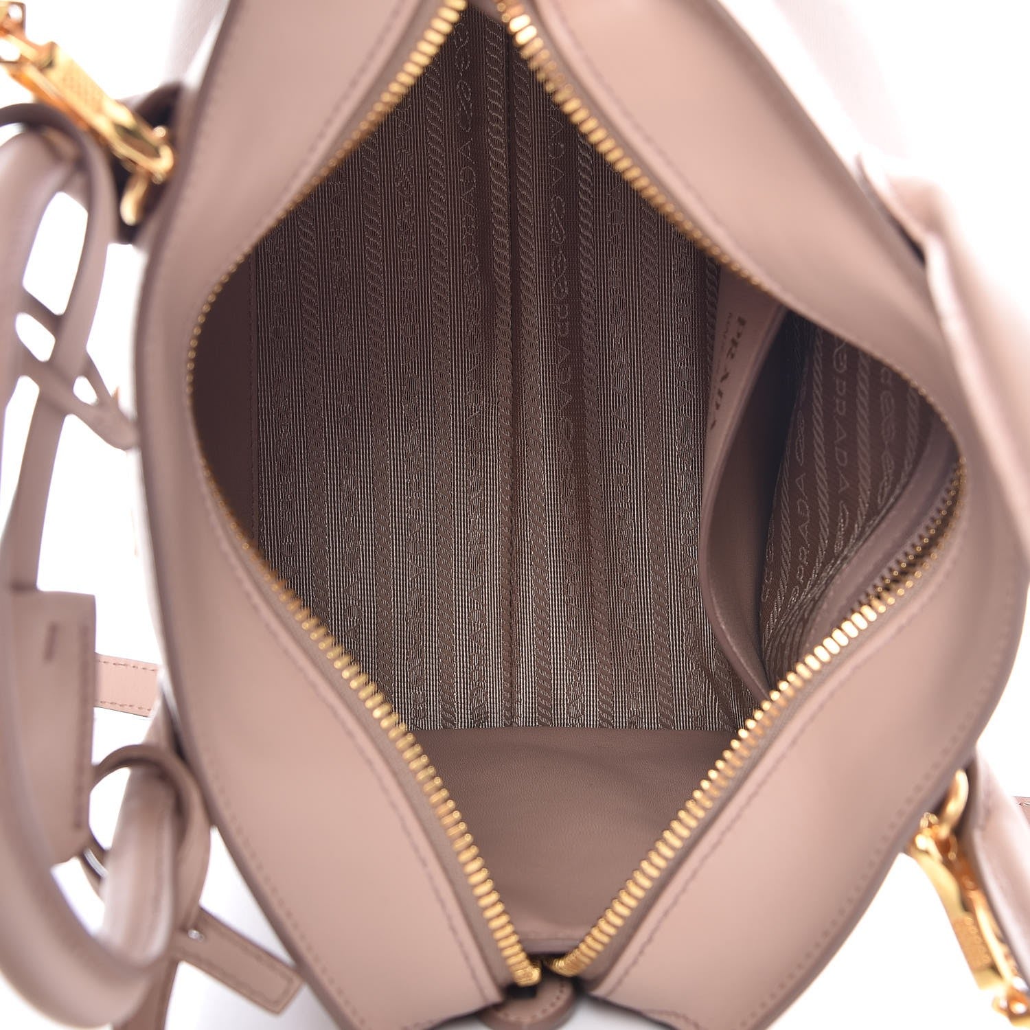 Prada Saffiano City Calf Small Esplanade Tote Cipria 6 of 8