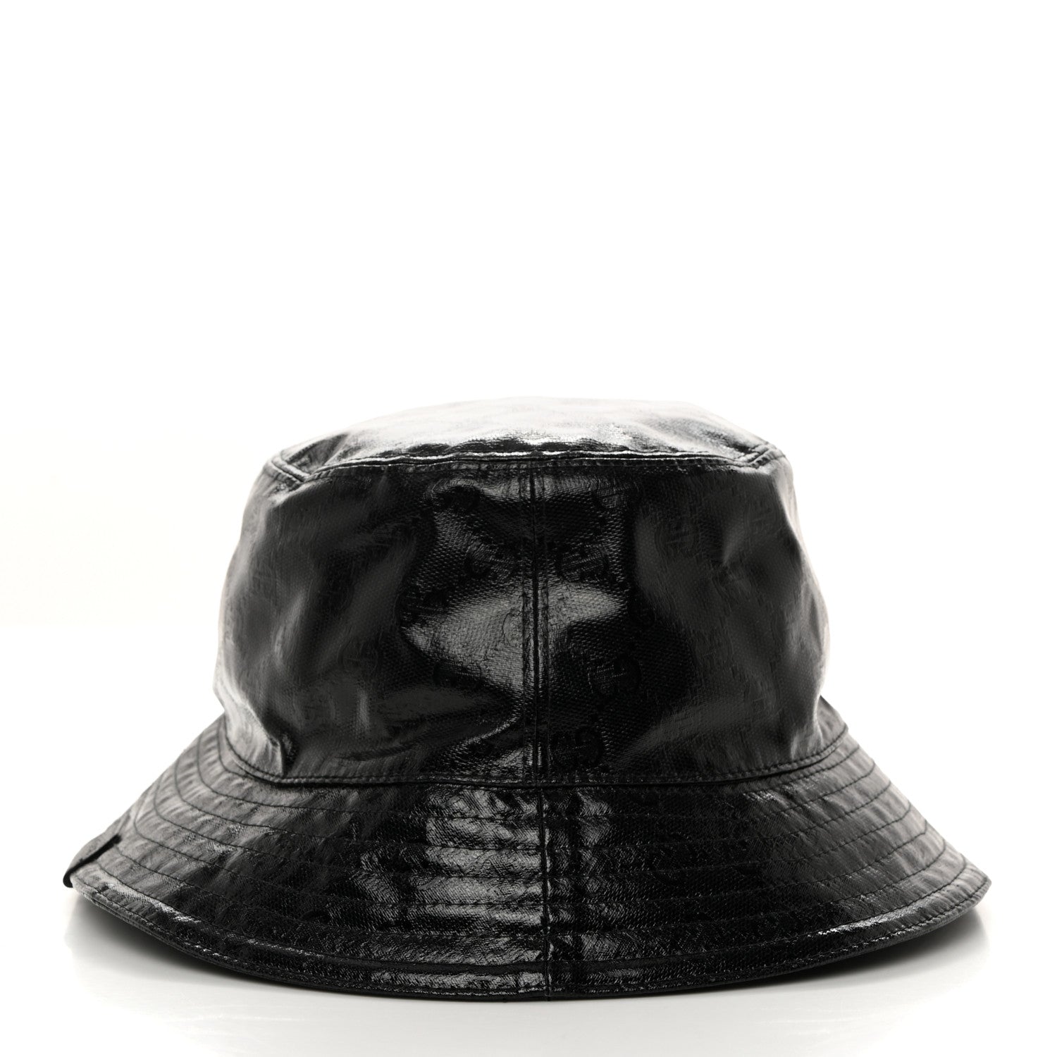 Gucci Crystal Monogram Bucket Hat S Black 6 of 10