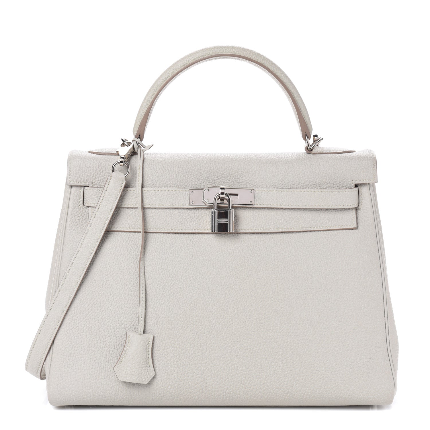 Hermes Togo Kelly Retourne 32 Gris Perle 1 of 11
