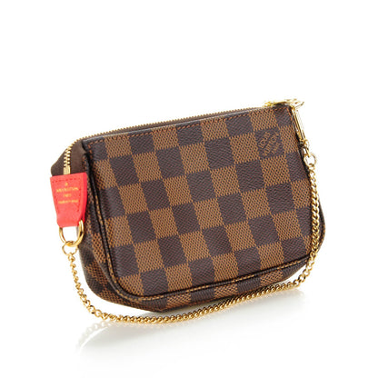 Louis Vuitton Damier Ebene 2015 Christmas Animation Mini Pochette Accessories 3 of 7